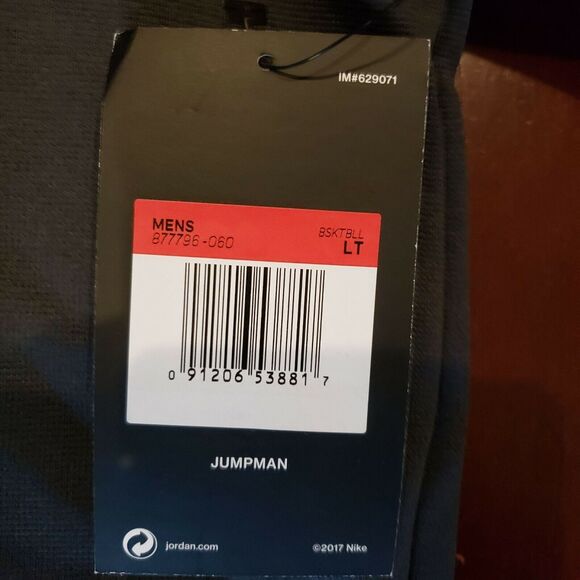 Nike NBA Player Issue Crewneck Sweatshirt Charlotte Hornets Jumpman Size LT - Picture 5 of 7